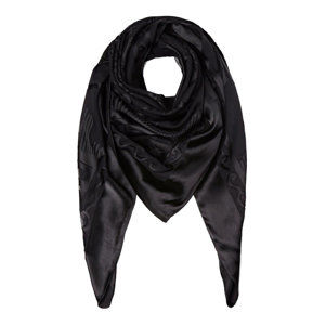 Guess dámský černý hedvábný šátek
